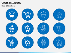 Cross Sell Icons PPT Slide 2