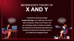 Mcgregor Theory of X And Y PPT Slide 1