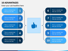 10 Advantages PPT Slide 1