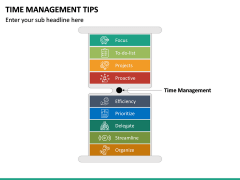 Time management tips free PPT Slide 2