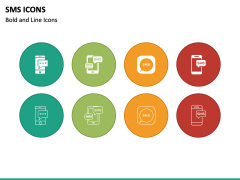 SMS Icons PPT Slide 2