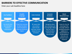 Barriers to Effective Communication PPT Slide 7