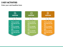 3 Key Activities PPT Slide 1