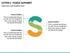 Letter S - Puzzle Alphabet PPT Slide 2