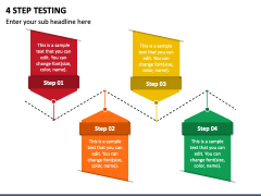 4 Step Testing PPT Slide 1