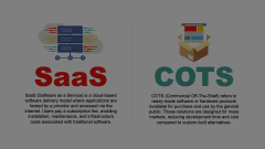 SaaS Vs Cots Animated Presentation - SketchBubble
