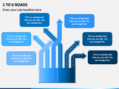 1 to 6 Roads PPT Slide 2