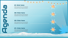 Winter Party Theme PPT Slide 2