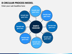 8 Circular Process Model PPT Slide 1