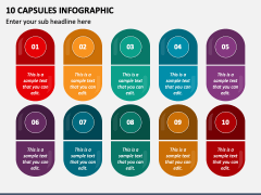 10 Capsules Infographic PPT Slide 2