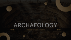 Archaeology Theme Animated Presentation - SketchBubble
