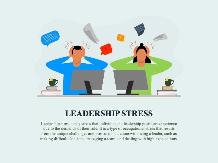 Leadership Stress PPT Slide 1