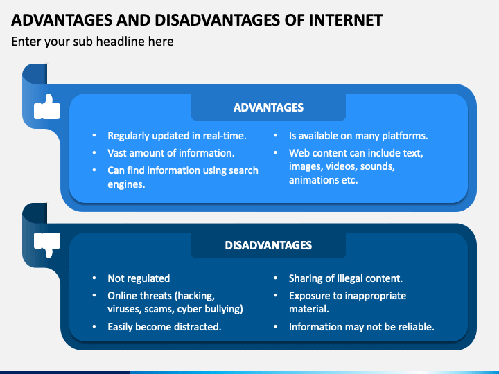 advantages of internet information