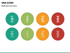 DNA Icons PPT Slide 2