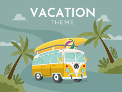 Free - Vacation Presentation Theme for PowerPoint and Google Slides