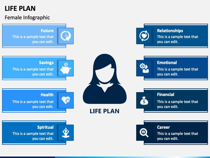 Life Plan PowerPoint Template - PPT Slides