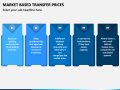 Market Based Transfer Prices PPT Slide 2