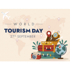 beautiful powerpoint presentation templates free download World Tourism Day Free PPT Slide 1