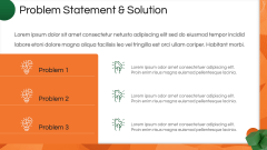 Green Orange Presentation Theme PPT Slide 7