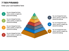 7 Tier Pyramid PPT Slide 2