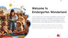 Kindergarten Presentation Theme PPT Slide 3