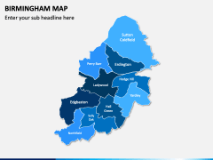 Birmingham Map for PowerPoint and Google Slides - PPT Slides