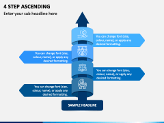 4 Step Ascending PPT Slide 1