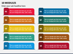 10 Modules PPT Slide 2