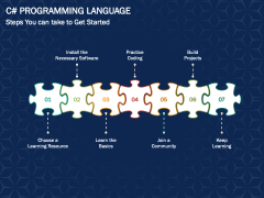 C# Programming Language PowerPoint Template and Google Slides Theme