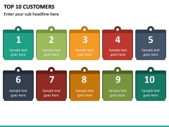 Top 10 Customers PPT Slide 2