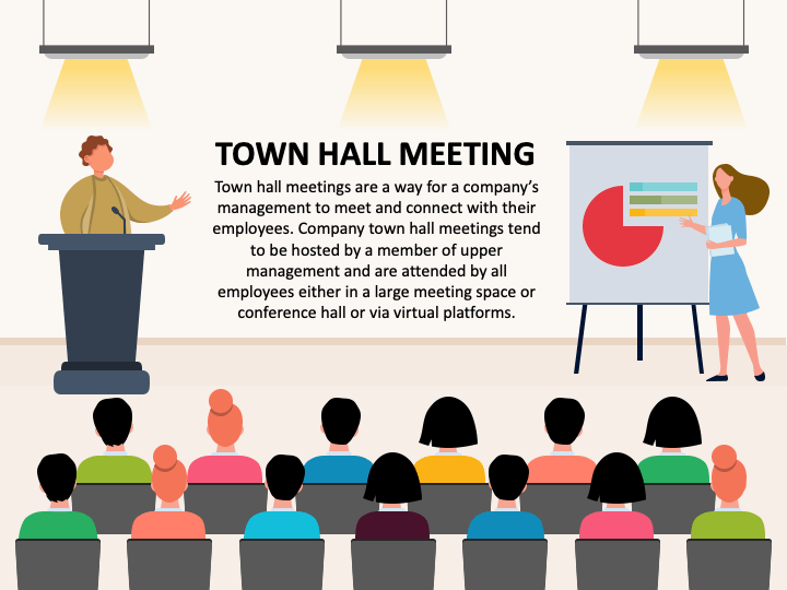 Town Hall Meeting PPT Slide 1