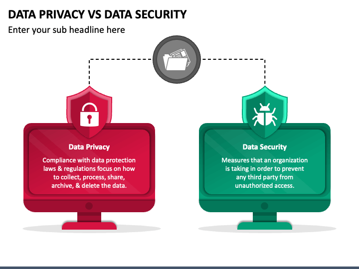 Data Privacy Vs Data Security PPT Slide 1