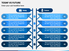 Today Vs Future PowerPoint Template - PPT Slides