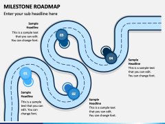 Milestone Roadmap Powerpoint And Google Slides Template - Ppt Slides