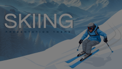 Skiing Theme Animated Presentation - SketchBubble