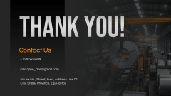 Steel Industry Presentation Theme PPT Slide 13