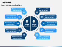 10 Stages PPT Slide 1