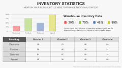 Inventory Statistics PPT Slide 2
