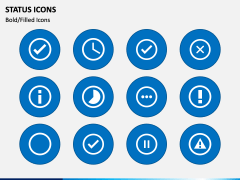 Status Icons PPT Slide 1
