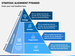 Strategic Alignment Pyramid PowerPoint Template - PPT Slides