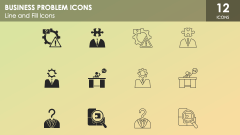 Business Problem Icons for PowerPoint and Google Slides