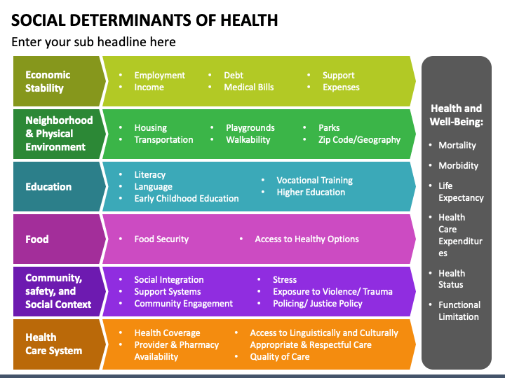 Social Determinants Of Health Powerpoint Template Ppt Slides 4147