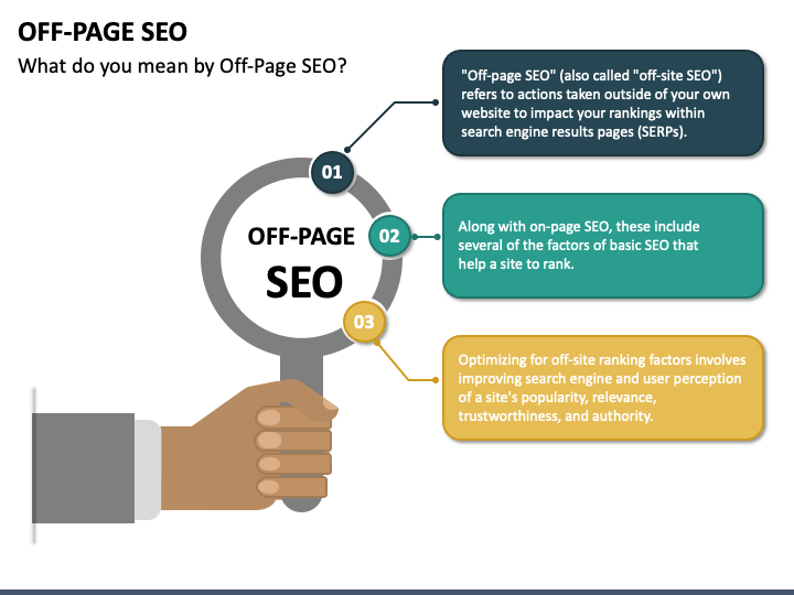 Off Page SEO PowerPoint Slide 1
