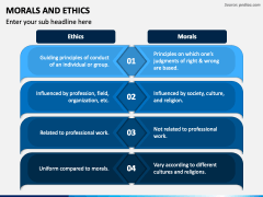 Morals and Ethics PowerPoint Template - PPT Slides