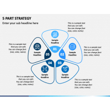 Step Wise Strategy PowerPoint Template - PPT Slides