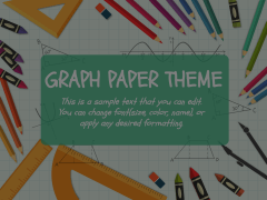 Free Graph Paper Style Presentation Theme for PowerPoint and Google Slides