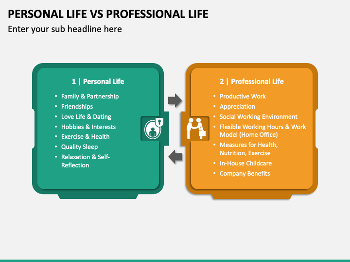 personal life and professional life essay