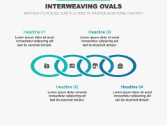 Interweaving Ovals PPT Slide 3