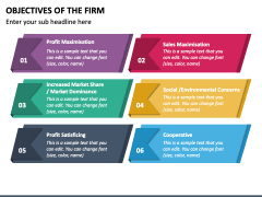 Objectives of the Firm PowerPoint Template - PPT Slides