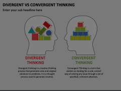 Divergent Vs Convergent Thinking Animated Presentation - SketchBubble